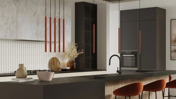 Miniaturka 4 - Kinkiet VARIO 2 ochra czerwona