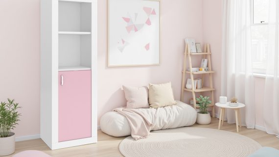 Miniaturka 14 - Regał Leo kolor nowoczesny młodzieżowy do pokoju