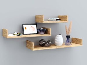 Miniaturka 15 - Zestaw półek ściennych dąb kraft OTTO