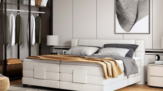 Miniaturka 12 - Łóżko kontynentalne z regulacją REY 100