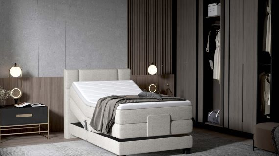 Miniaturka 10 - Łóżko kontynentalne z regulacją REY 100