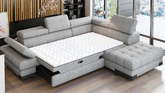 Miniaturka 1 - Narożnik z funkcją spania Selva L