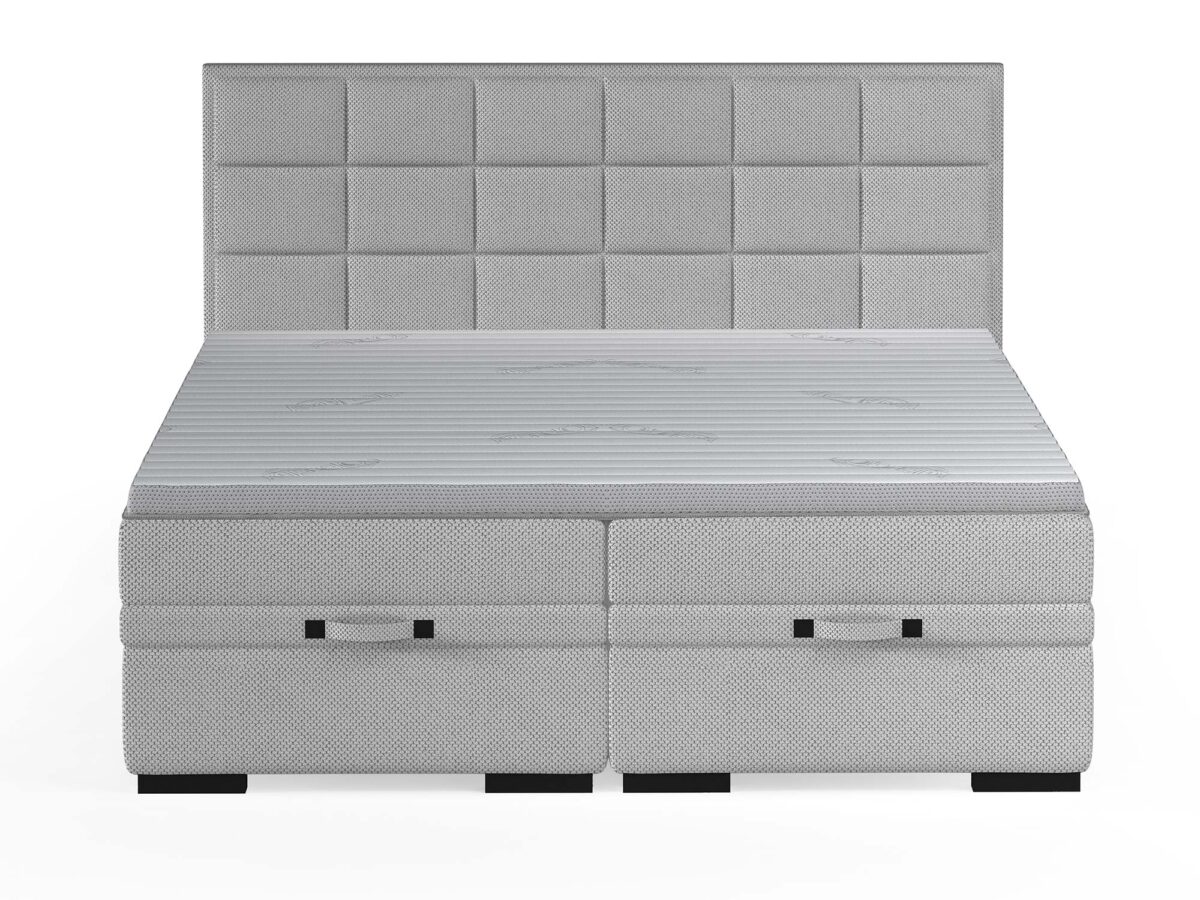 Łóżko kontynentalne z pojemnikiem SEMENO