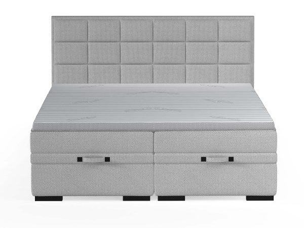 Łóżko kontynentalne z pojemnikiem SEMENO