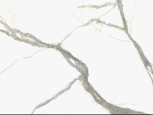Miniaturka 2 - Płyta marmurowa biała z szarymi żyłkami wzór struktury zbliżenie