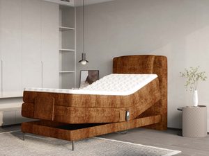 Miniaturka 11 - Ceglane łóżko jednoosobowe z regulacją elektryczną w sypialni