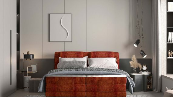 Miniaturka 9 - Łóżko kontynentalne z regulacją WAVE 2026