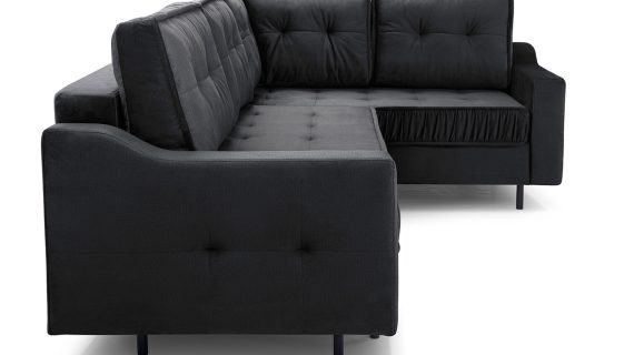 Miniaturka 17 - Kanapa Loftowa Sprężyny Faliste Rozkładana Tulano