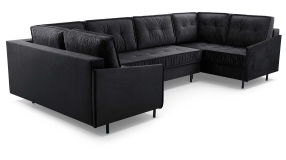 Miniaturka 11 - Narożnik Loftowy Rozkładany Z Pojemnikiem Flawka U