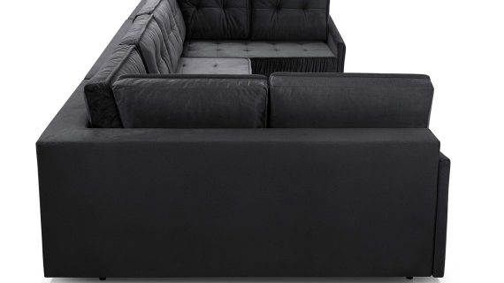 Miniaturka 10 - Narożnik Loftowy Rozkładany Z Pojemnikiem Flawka U