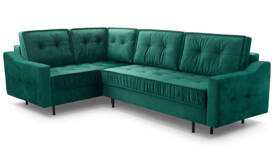 Miniaturka 8 - Kanapa Loftowa Sprężyny Faliste Rozkładana Tulano