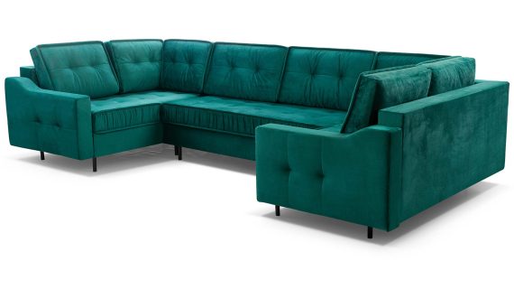 Miniaturka 7 - Narożnik Loftowy Z Pojemnikiem Rozkładany Tulano U