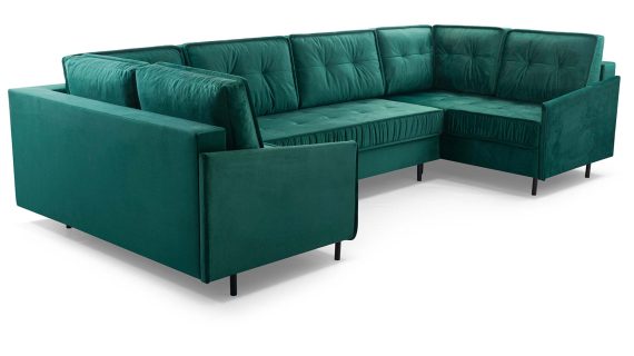 Miniaturka 6 - Narożnik Loftowy Rozkładany Z Pojemnikiem Flawka U