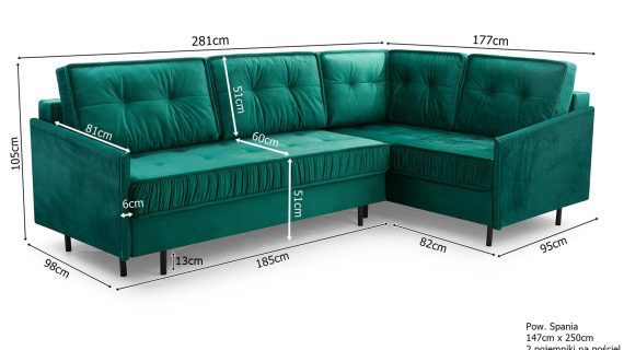 Miniaturka 16 - Kanapa Loftowa Z Pojemnikiem Rozkładana Flawka