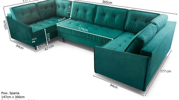 Miniaturka 8 - Narożnik Loftowy Rozkładany Z Pojemnikiem Flawka U