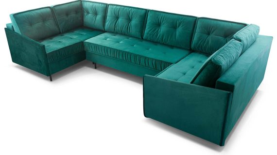 Miniaturka 5 - Narożnik Loftowy Rozkładany Z Pojemnikiem Flawka U