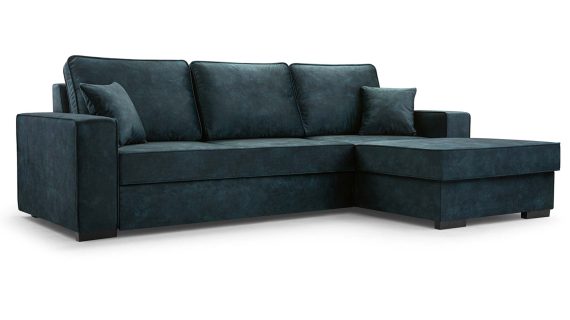 Miniaturka 5 - Kanapa Skandynawska Z Pojemnikiem Rozkładana Lunaya