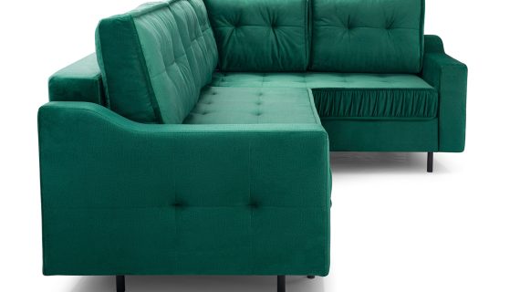 Miniaturka 11 - Kanapa Loftowa Sprężyny Faliste Rozkładana Tulano