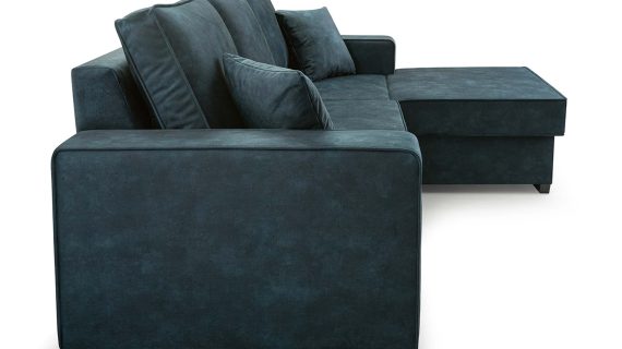 Miniaturka 3 - Kanapa Skandynawska Z Pojemnikiem Rozkładana Lunaya