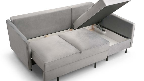 Miniaturka 12 - Kanapa Loftowa Z Pojemnikiem Rozkładana Zenda