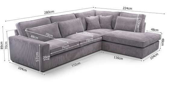 Miniaturka 17 - Kanapa Nowoczesna Sprężyny Faliste Vera Mini