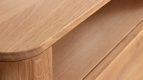 Miniaturka 5 - Szafka nocna drewniana Lelina 2L1N