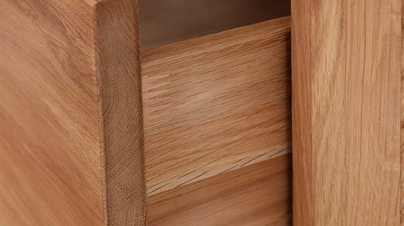 Miniaturka 3 - Szafka nocna drewniana Lelina 2L1N