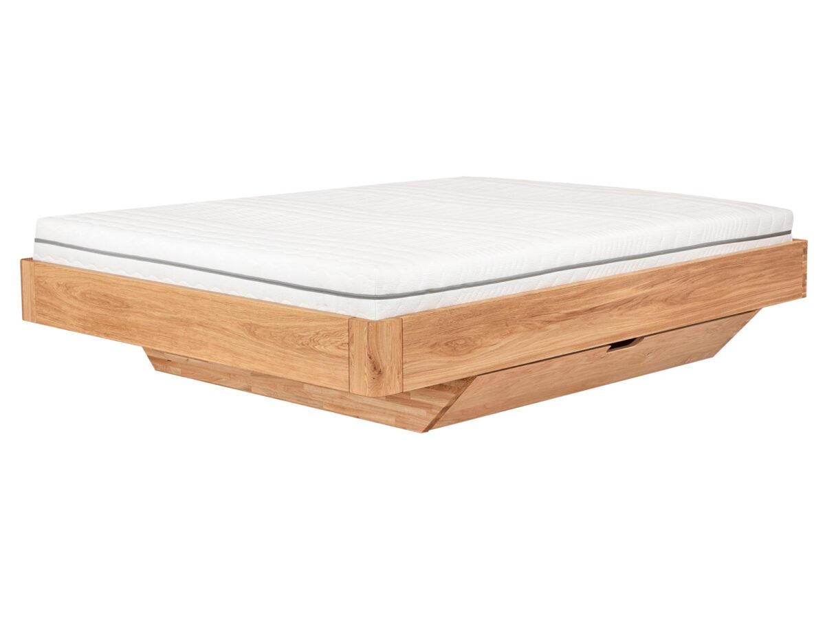 Wygodne Łóżko Dębowe w Atrakcyjnej Cenie Elona C