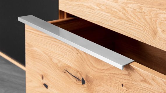 Miniaturka 4 - Drewniana komoda z litego drewna Eleana 1T3L