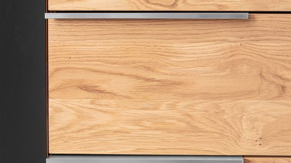 Miniaturka 3 - Drewniana komoda z litego drewna Eleana 1T3L