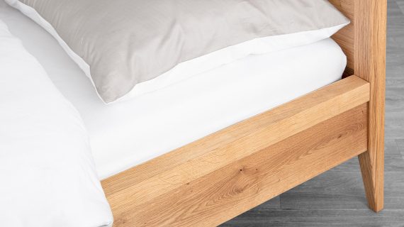 Miniaturka 4 - Łóżko Dębowe do Wygodnej Sypialni Hatalik