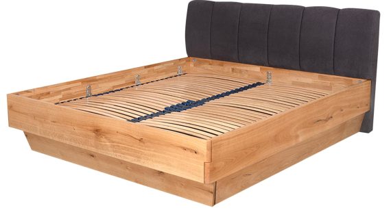Miniaturka 2 - Wygodne Łóżko Dębowe z Pojemnikiem i Nowoczesnym Designem Dasalia A