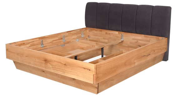 Miniaturka 3 - Wygodne Łóżko Dębowe z Pojemnikiem i Nowoczesnym Designem Dasalia A