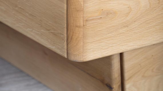 Miniaturka 7 - Wygodne Łóżko Dębowe z Pojemnikiem i Nowoczesnym Designem Dasalia A