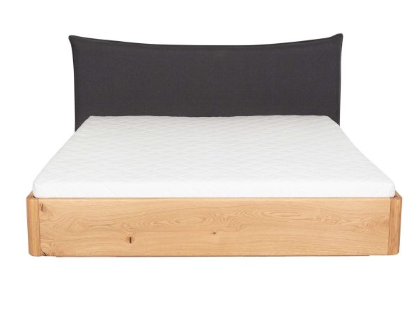 Łóżko Dębowe w Stylu Nowoczesnym Lelina B