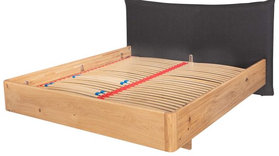 Miniaturka 6 - Łóżko Dębowe w Stylu Nowoczesnym Lelina B