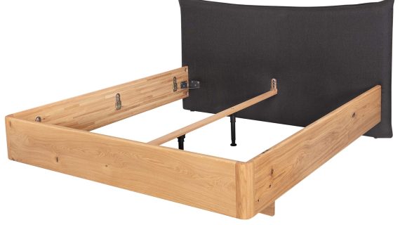 Miniaturka 7 - Łóżko Dębowe w Stylu Nowoczesnym Lelina B