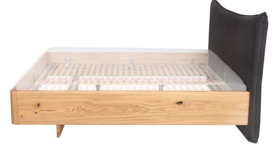 Miniaturka 12 - Łóżko Dębowe w Stylu Nowoczesnym Lelina B