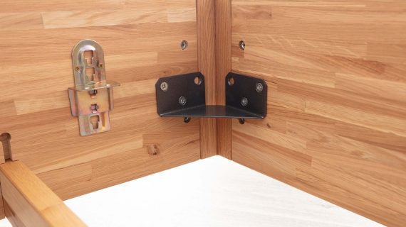 Miniaturka 15 - Łóżko Dębowe w Stylu Nowoczesnym Lelina B