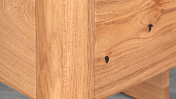 Miniaturka 16 - Łóżko Dębowe w Stylu Nowoczesnym Lelina B