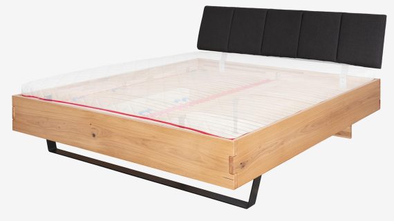 Miniaturka 2 - Solidne i Eleganckie Łóżko z Drewna Dębowego Taverika A DĄB