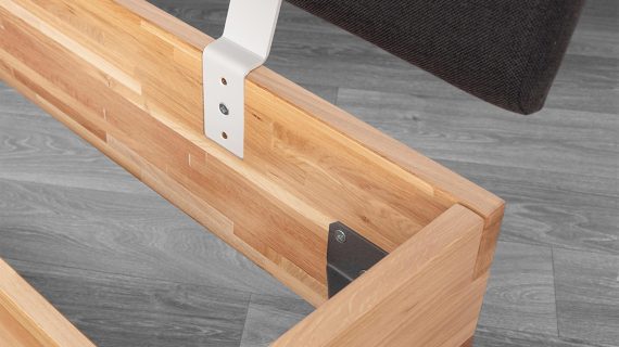 Miniaturka 13 - Solidne i Eleganckie Łóżko z Drewna Dębowego Taverika A DĄB