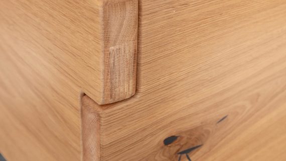Miniaturka 14 - Solidne i Eleganckie Łóżko z Drewna Dębowego Taverika A DĄB