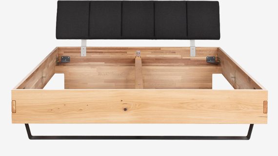 Miniaturka 9 - Solidne i Eleganckie Łóżko z Drewna Dębowego Taverika A DĄB