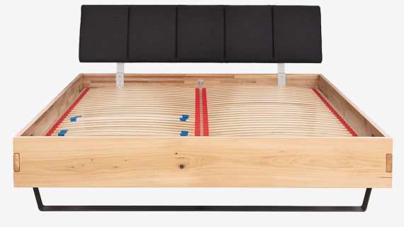 Miniaturka 12 - Solidne i Eleganckie Łóżko z Drewna Dębowego Taverika A DĄB