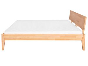 Miniaturka 3 - Bukowe łóżko z materacem i zagłówkiem skośnym na skośnych nogach profil