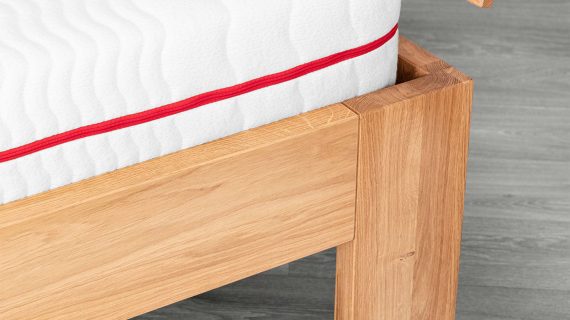 Miniaturka 9 - Łóżko Dębowe w Modnym Designie Cateresia A