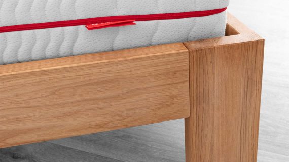 Miniaturka 11 - Łóżko Dębowe w Modnym Designie Cateresia A