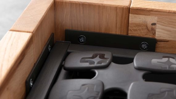 Miniaturka 12 - Łóżko Dębowe w Modnym Designie Cateresia A