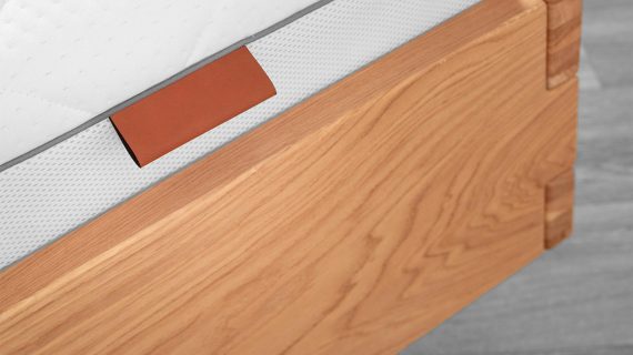 Miniaturka 5 - Wygodne Łóżko Dębowe z Pojemnikiem Taverika B DĄB